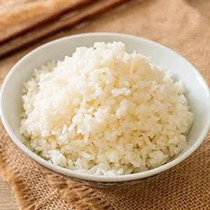 arroz blanco sostenible